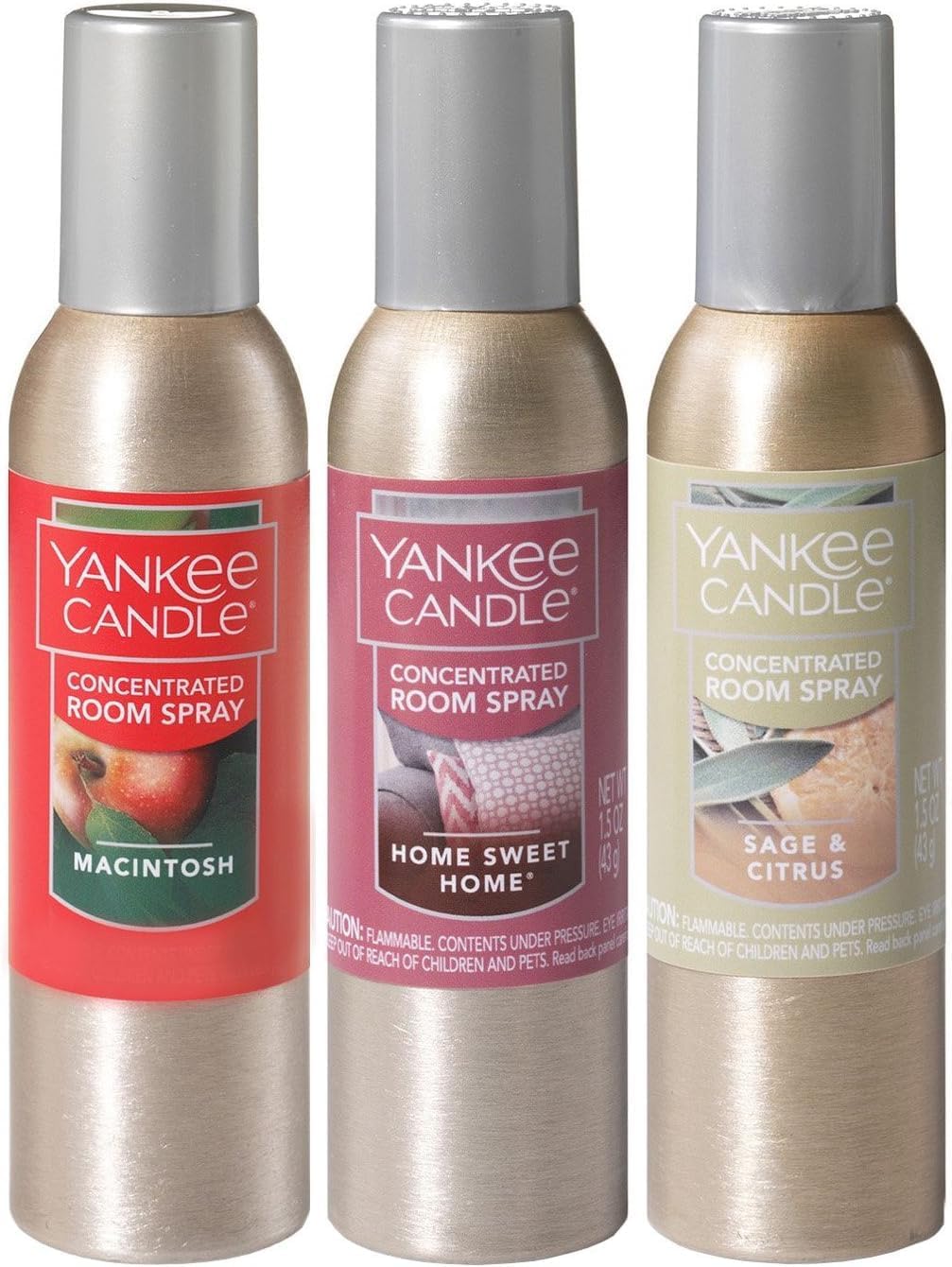 Yankee Candle Room Spray Variety Pack Cozy Homestead 15 OZ