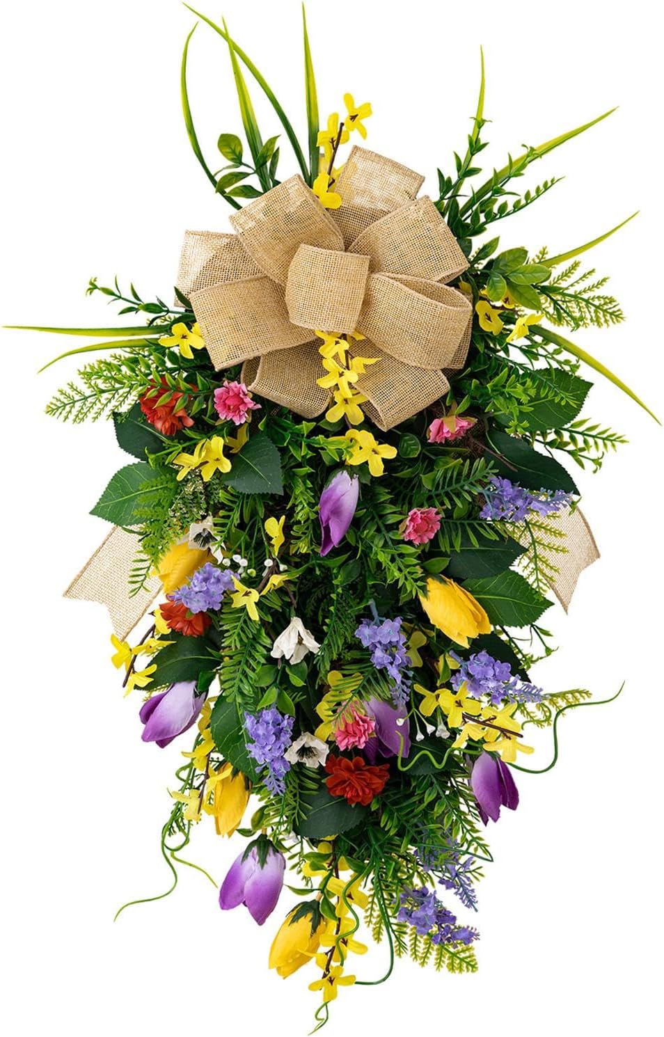 Menolana Wedding Swag Front Door Wreath 65x42cm