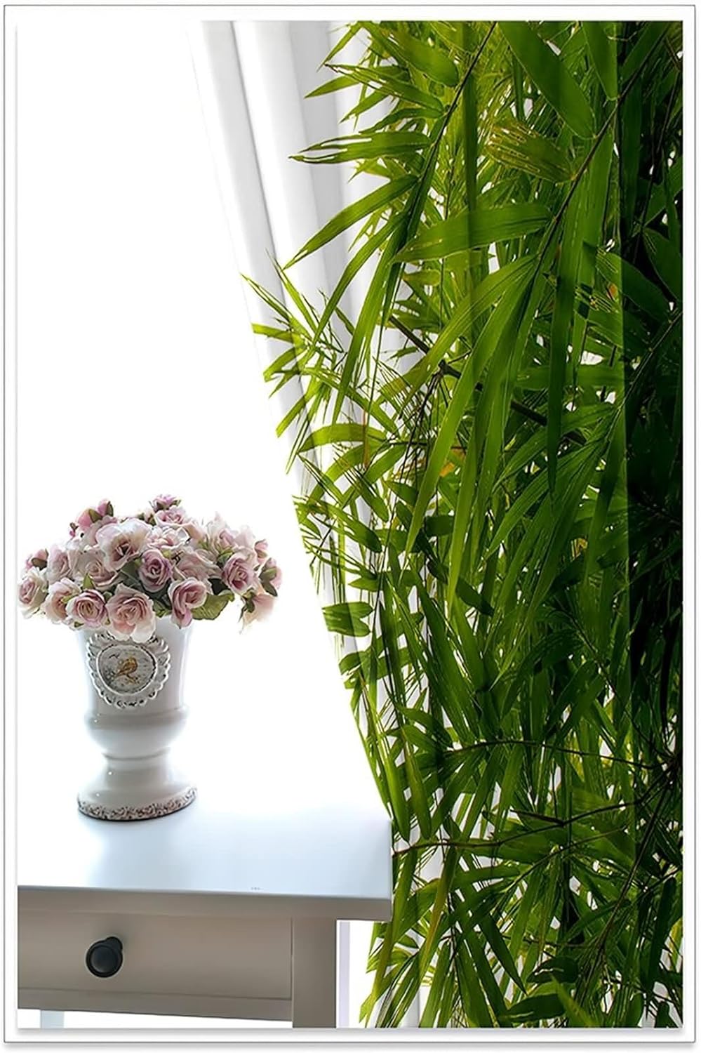 Homxi Balcony Curtains Set of 2 Blackout Drapes