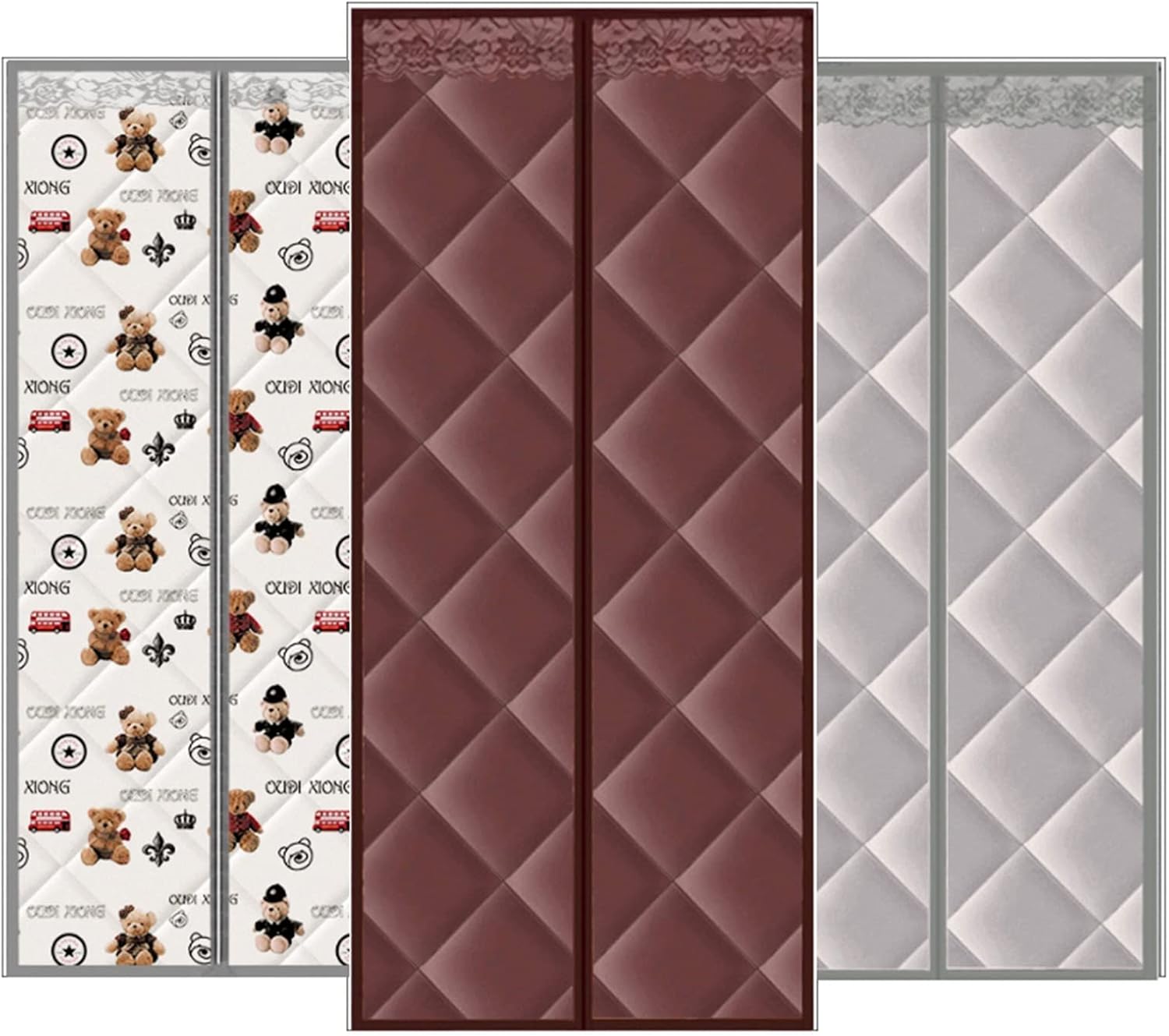 Winter Thicken Cotton Room Divider Curtain Panel