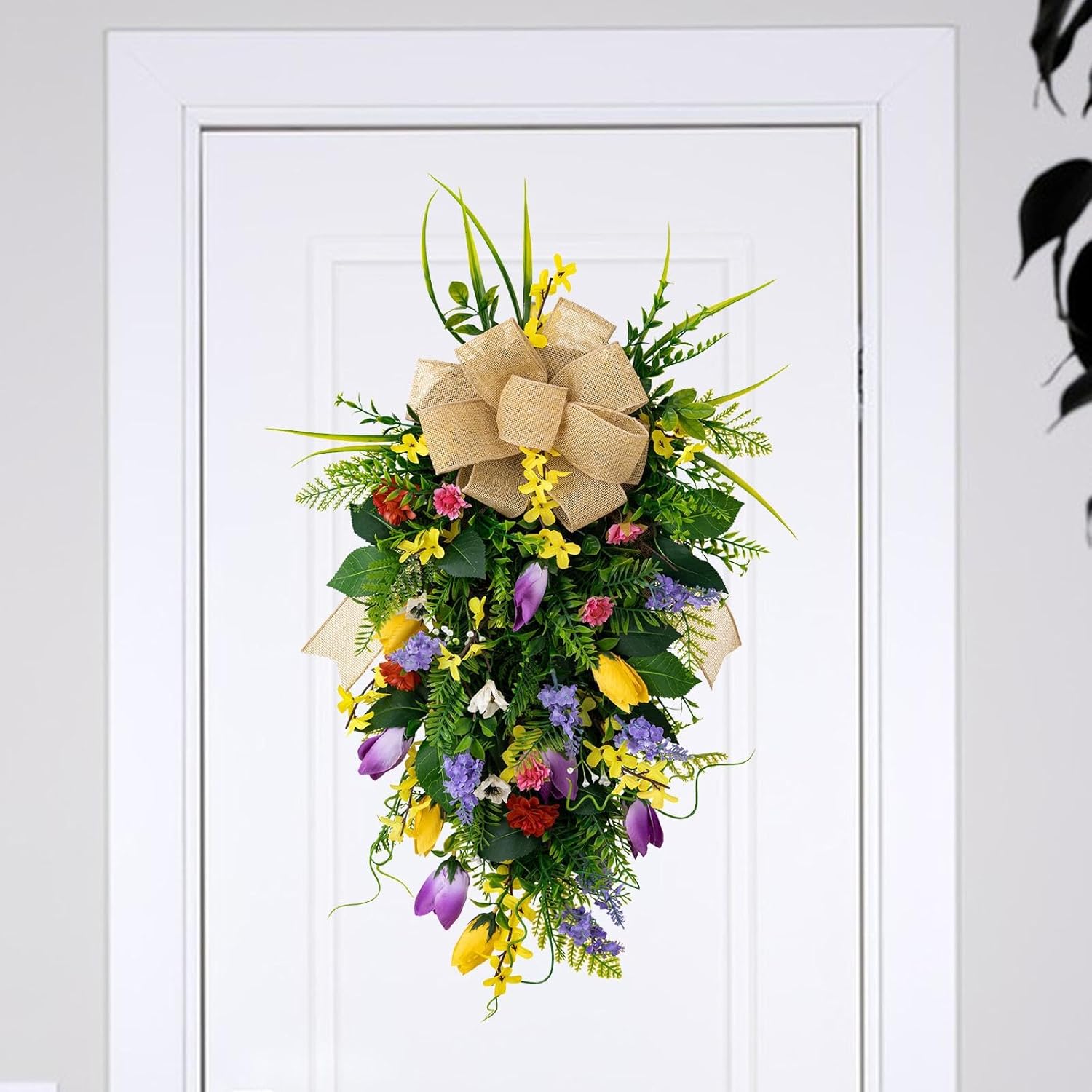Menolana Wedding Swag Front Door Wreath 65x42cm