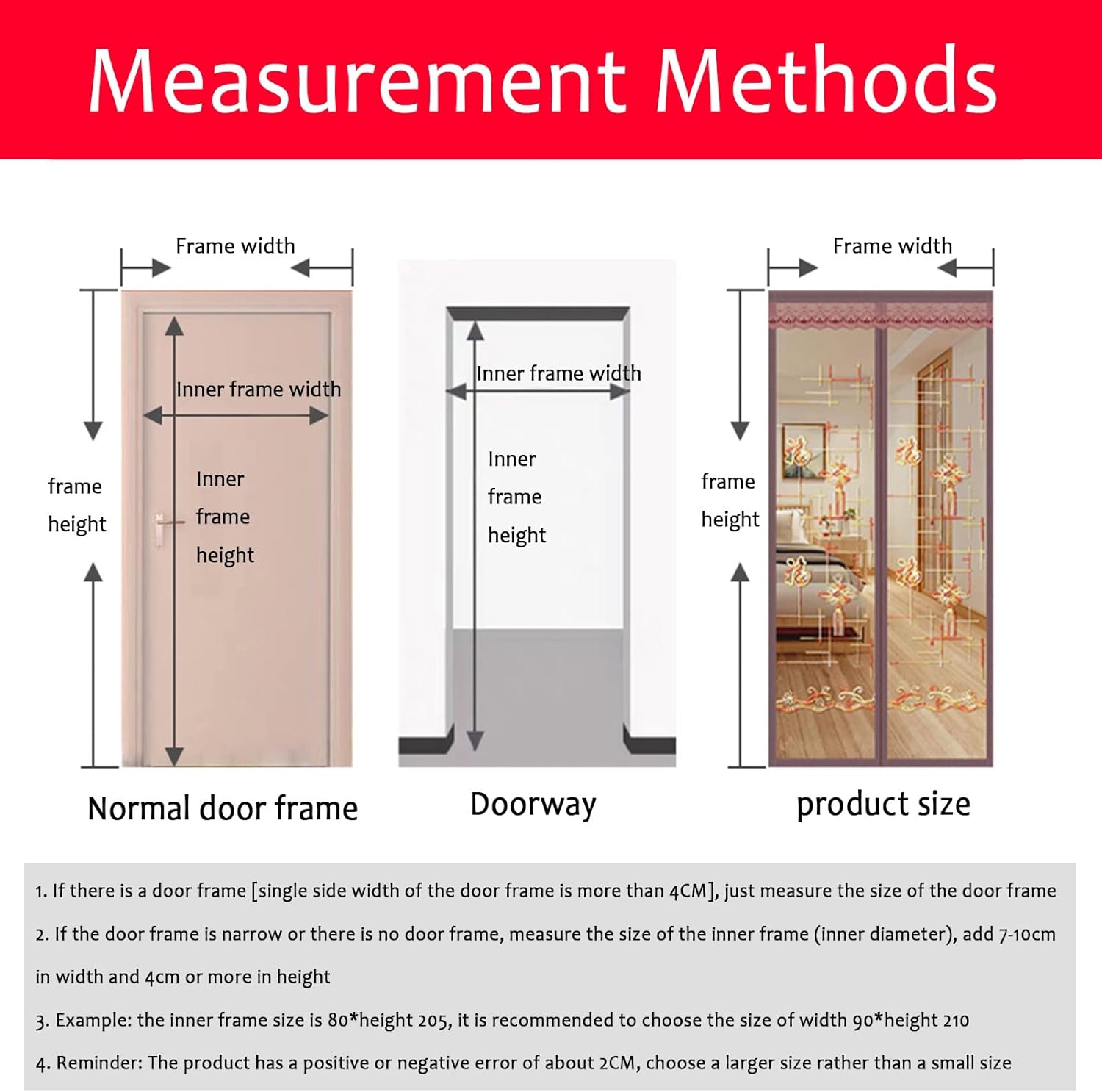 Winter Thicken Cotton Room Divider Curtain Panel