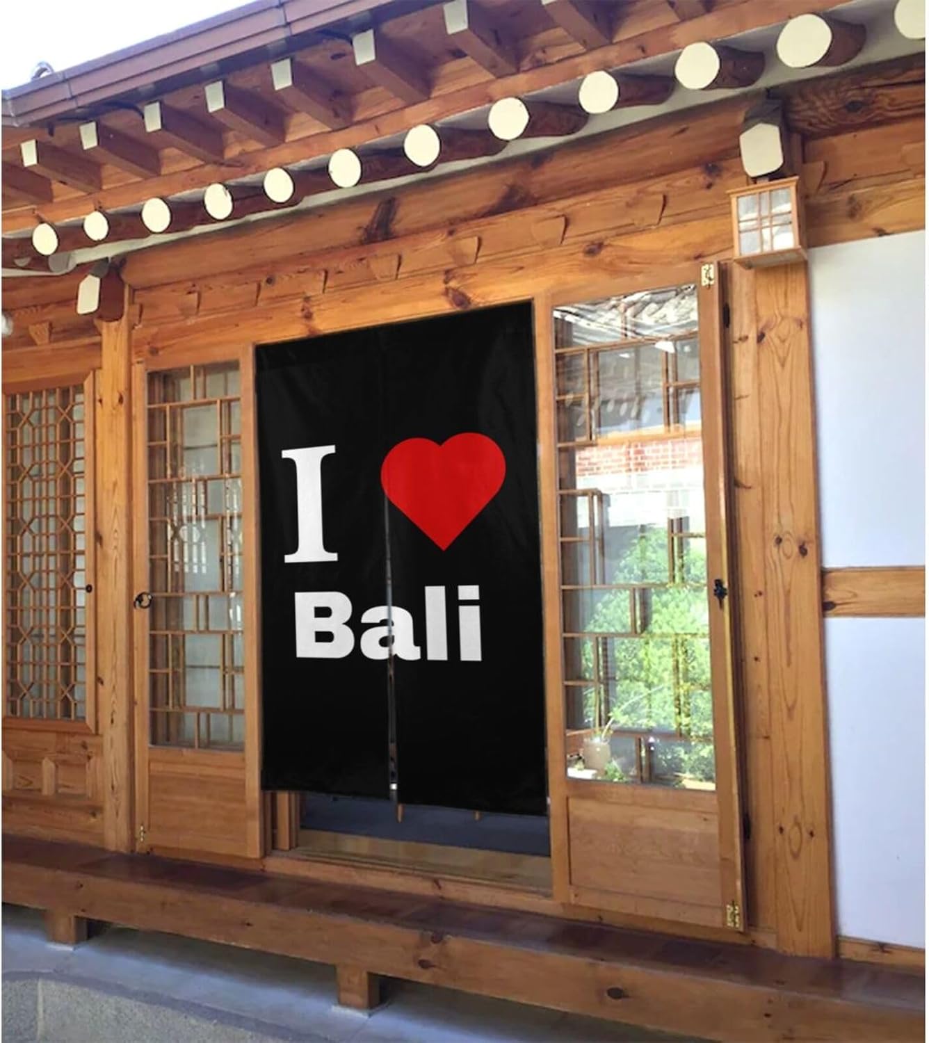 MULIHU Bali Blackout Curtains 34x56in Door Partition