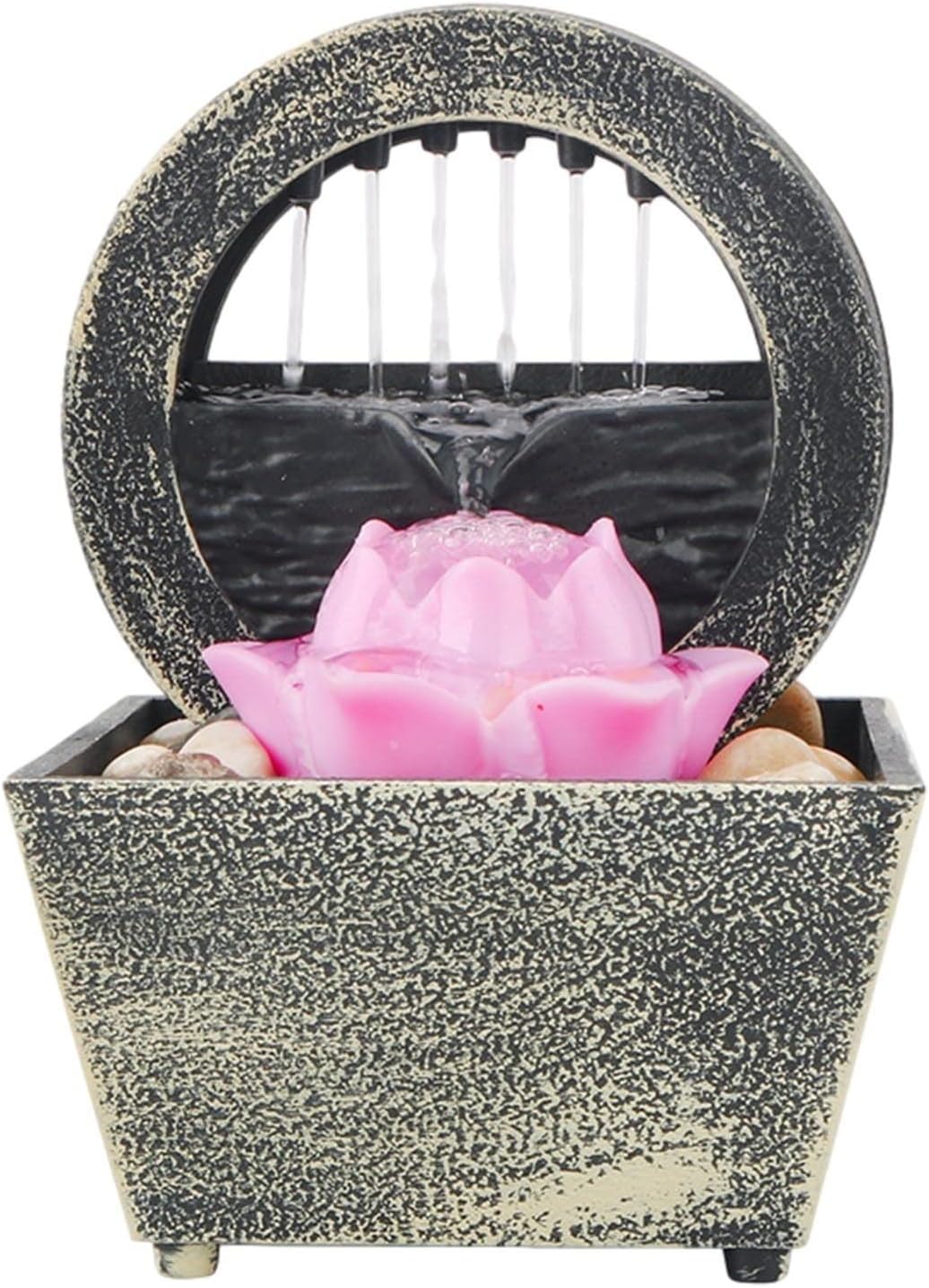 Moisture Indoor Tabletop Fountain for Relaxation and Decor