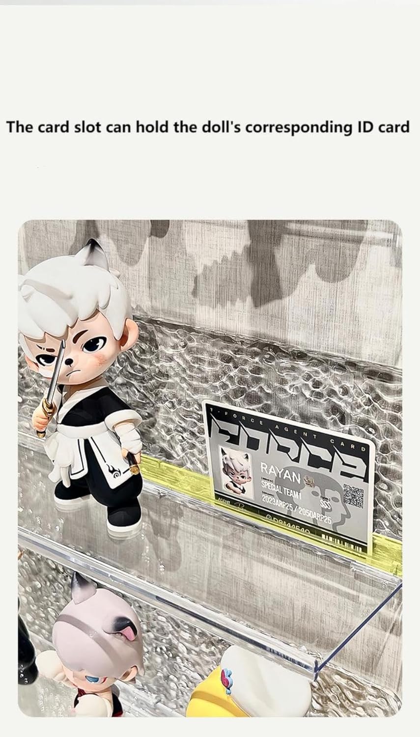 Gonice 4 Pack Clear Floating Wall Shelf for Funko POP Figures