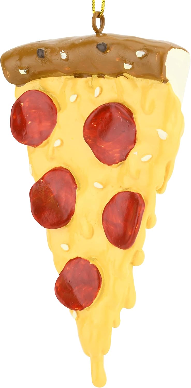 Tree Buddees Pepperoni Pizza Christmas Ornament