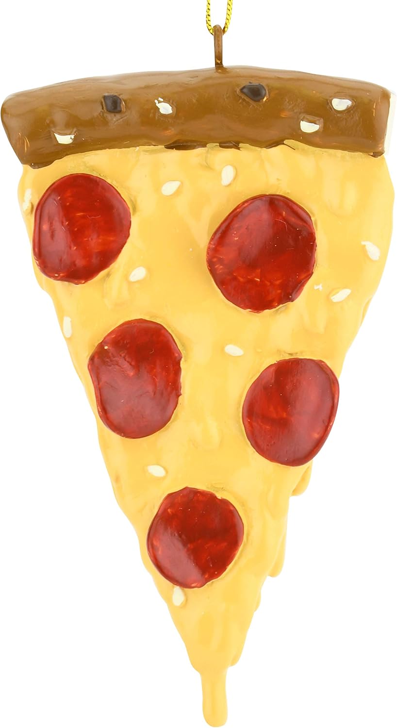 Tree Buddees Pepperoni Pizza Christmas Ornament
