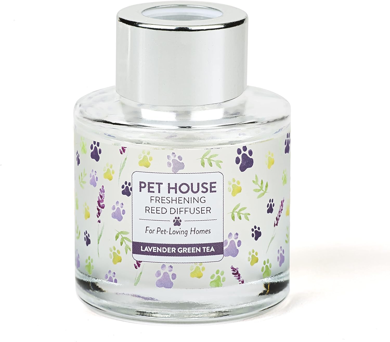 One Fur All Pet House Reed Diffuser Set Lavender Green Tea