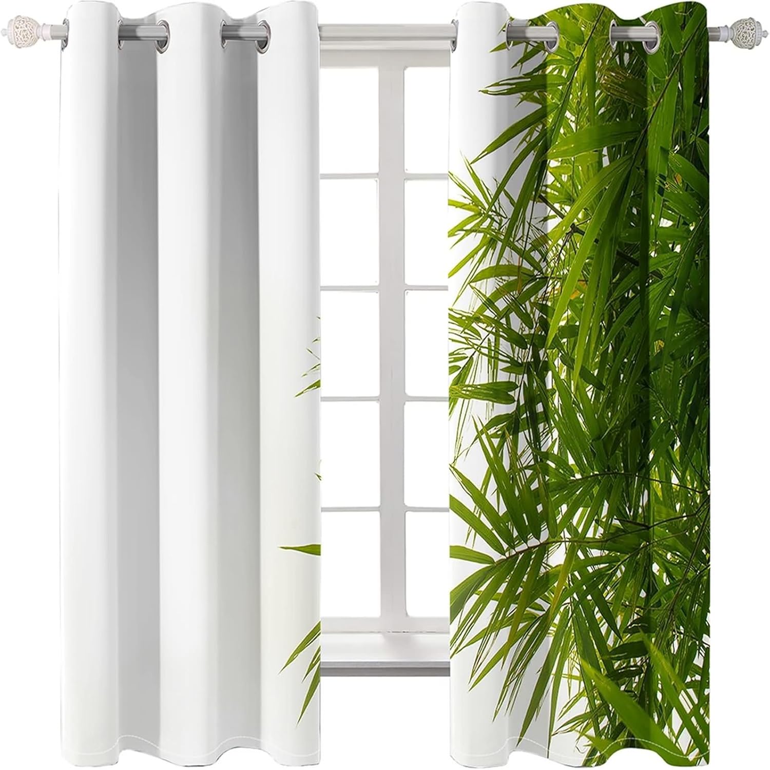Homxi Balcony Curtains Set of 2 Blackout Drapes