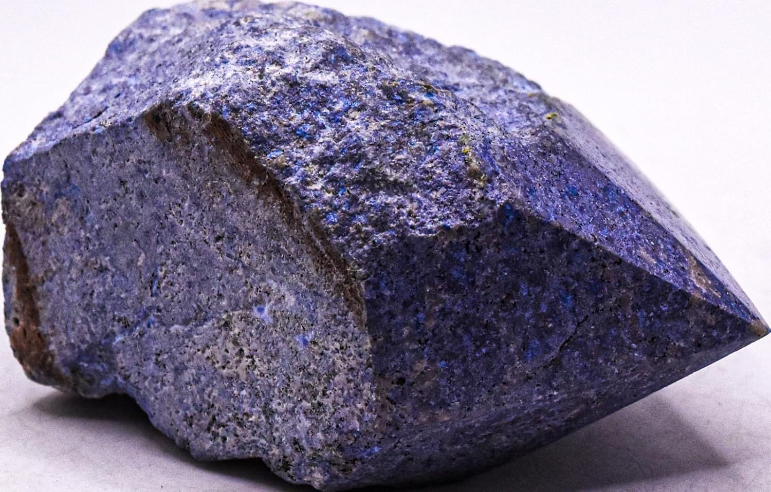 28 Inch Blue Dumortierite Rough Natural Gemstone Decor Specimen