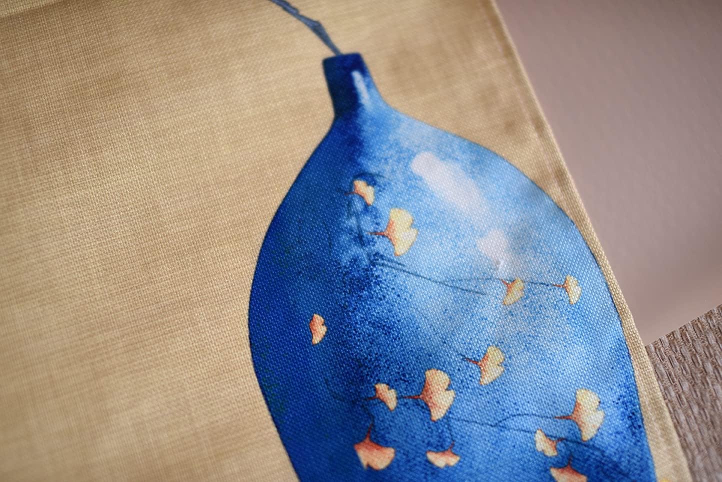 Japanese Flower Fengshui Noren Curtain 85x150cm