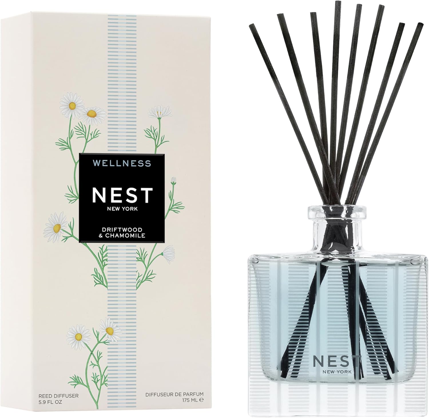 NEST New York Reed Diffuser Driftwood Chamomile 59 Fl Oz