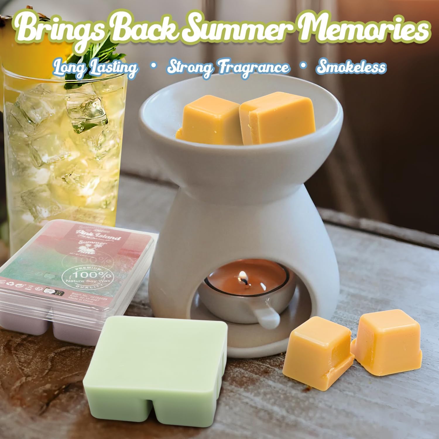 Salubrito Summer Scented Wax Melts Gift Set