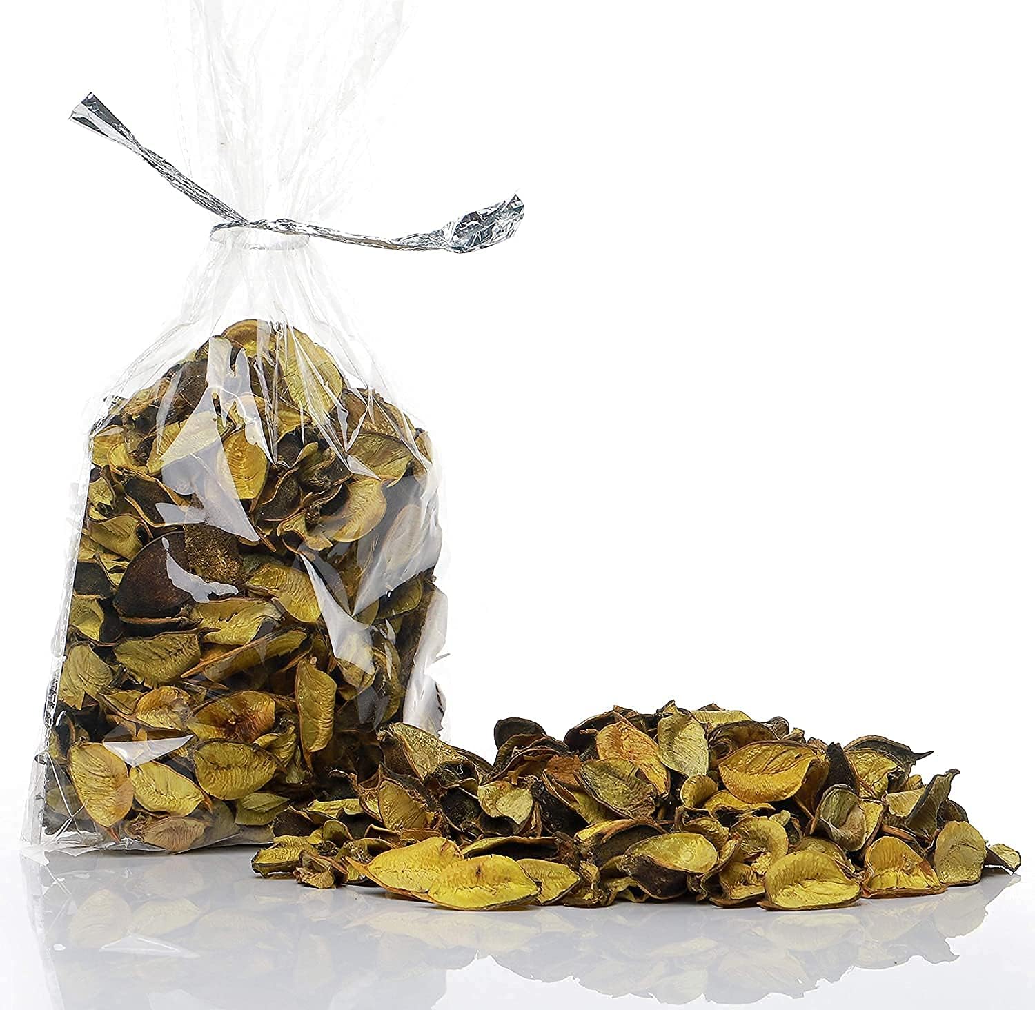 Artifii Potpourri Flowers Leaves Yellow Decor