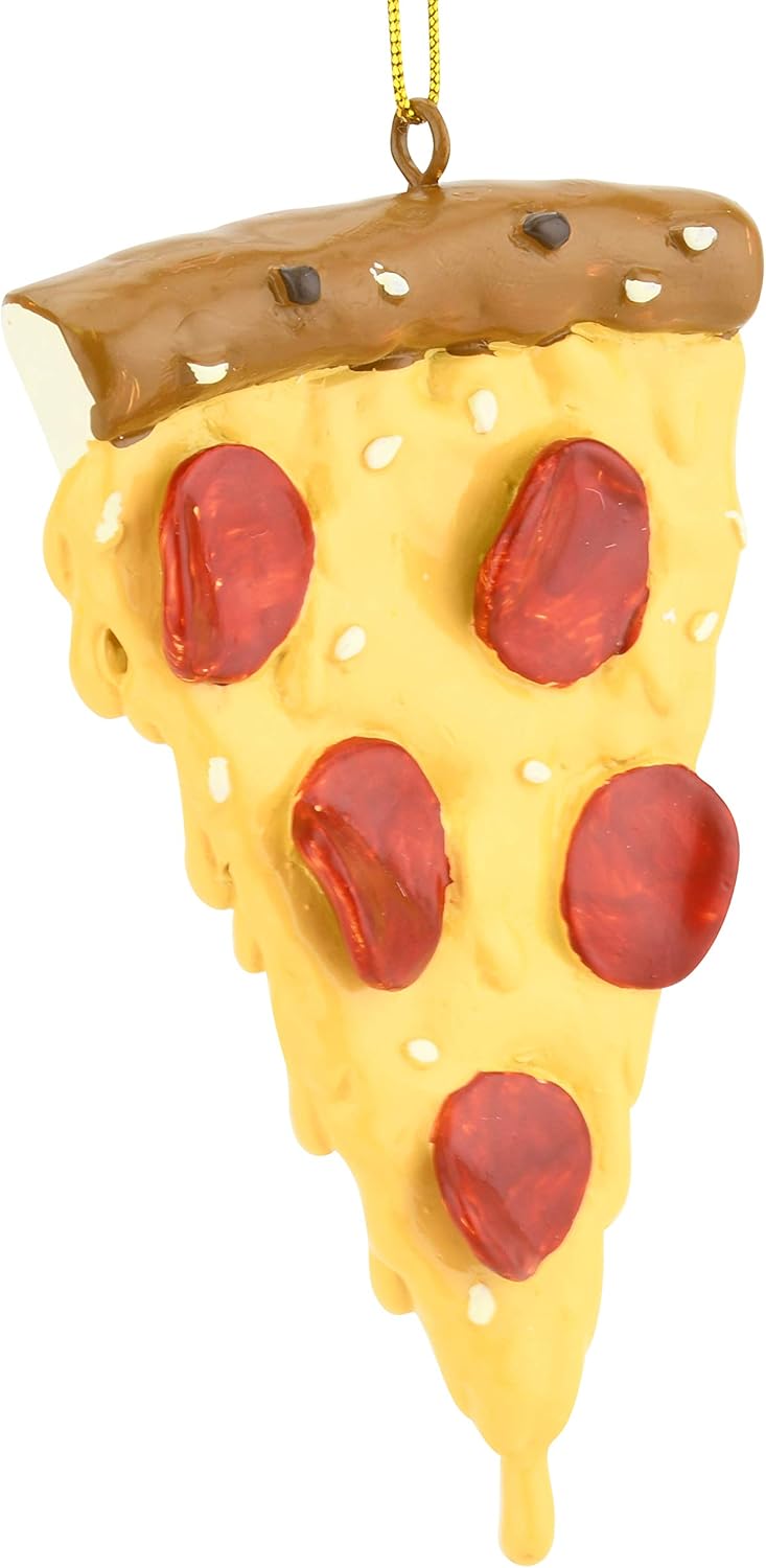 Tree Buddees Pepperoni Pizza Christmas Ornament