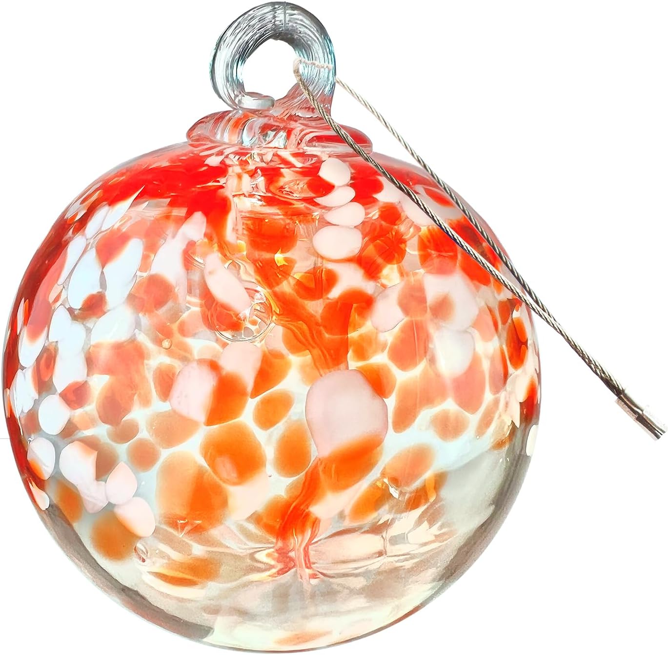 Dale Tiffany Hand Blown Glass Nova Tree of Life Gazing Ball