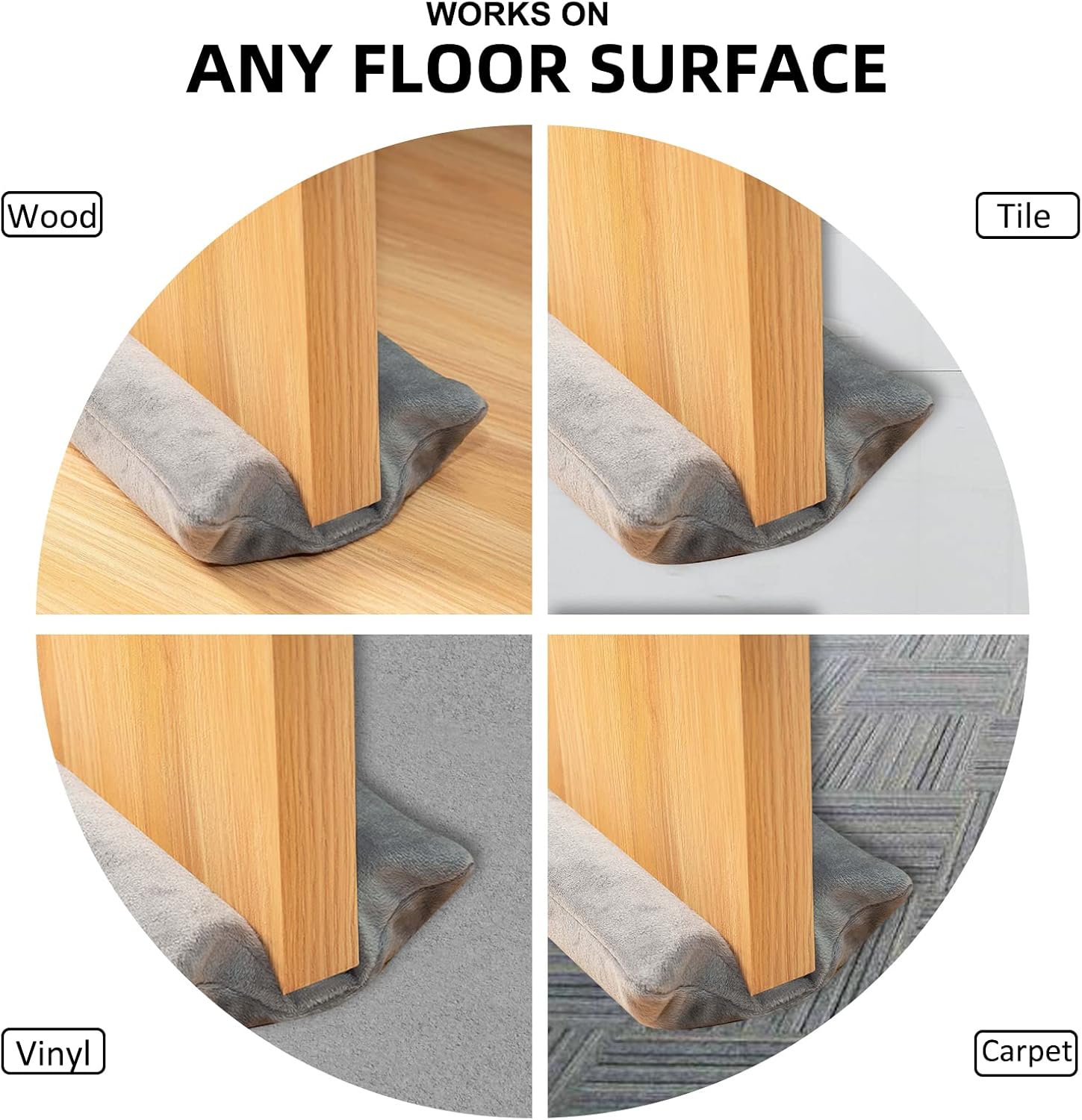 Marwood Adjustable Draft Stopper for Door and Window