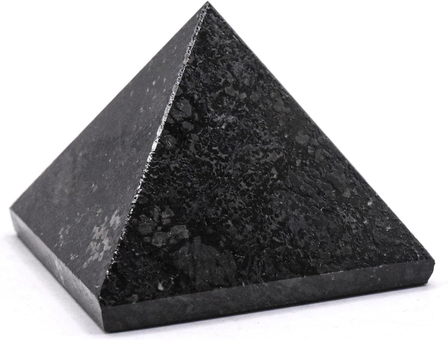 225 Inch Nuummite Pyramid Crystal Stone Collectible