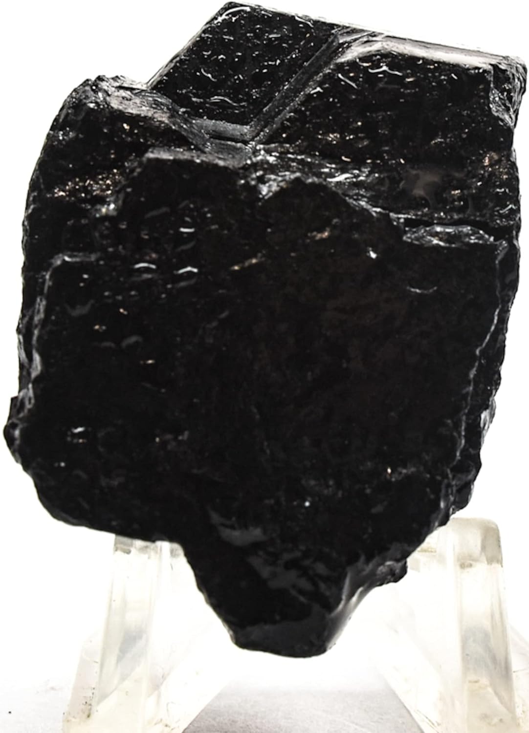 38mm Black Tourmaline Natural Cluster Specimen - Brazil