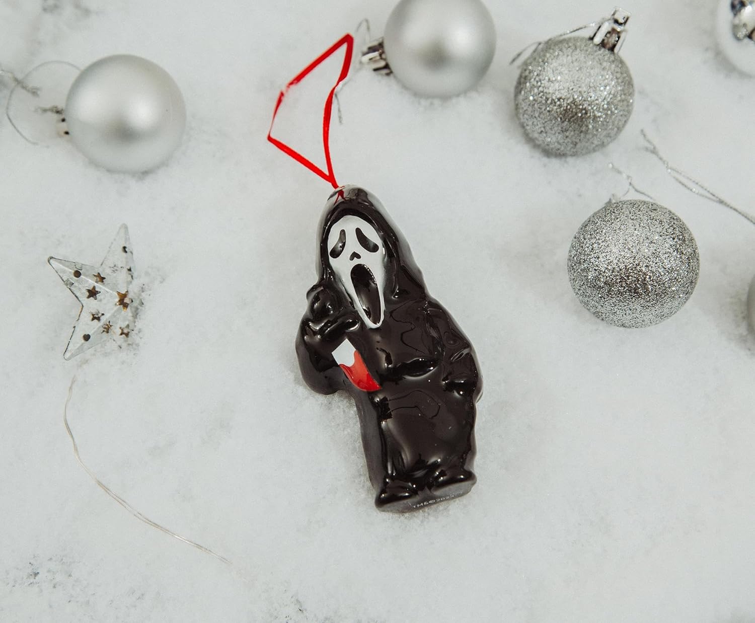 Scream Ghostface 4-Inch Shatterproof Ornament