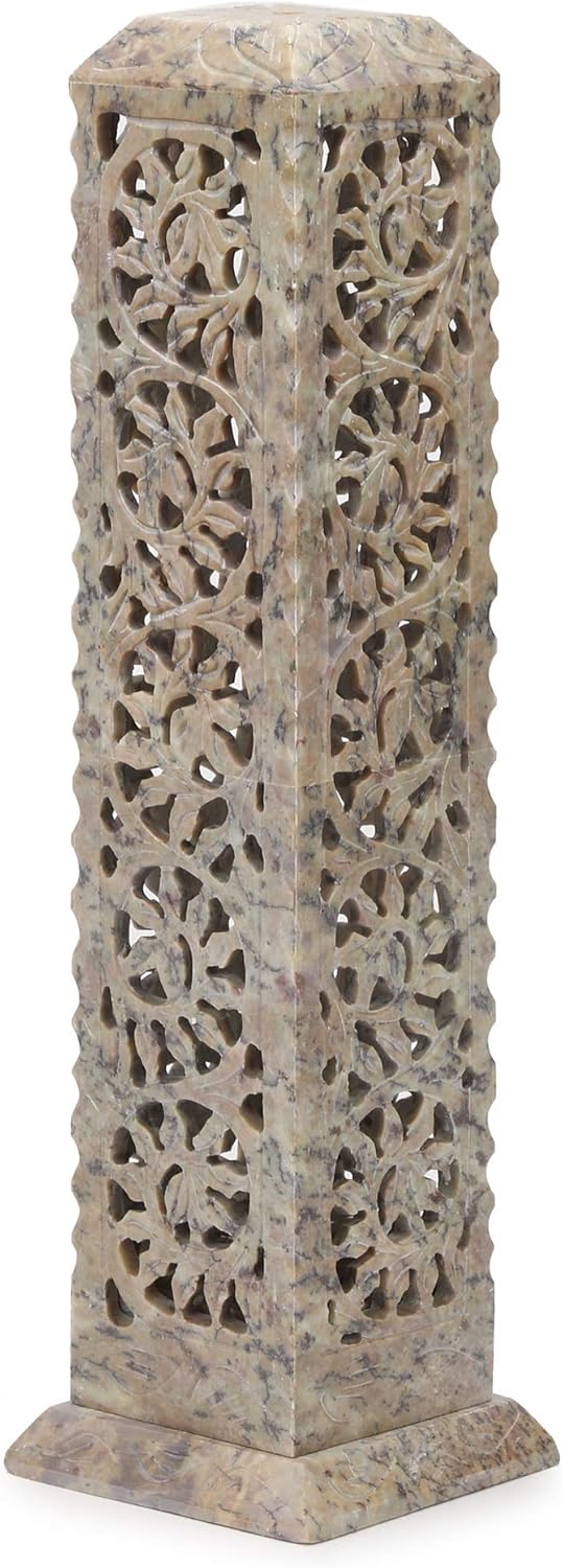 Carry Me Handmade Marble Soapstone Incense Holder