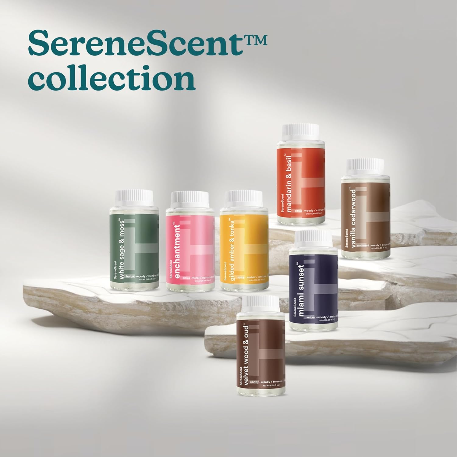 HoMedics SereneScent Vanilla Cedarwood Fragrance Oil 120ml