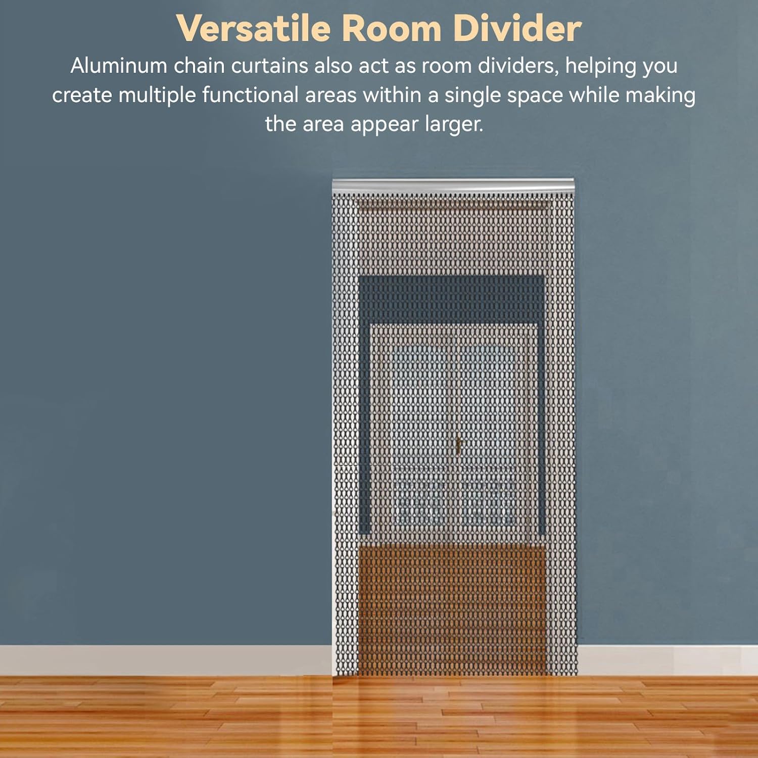 Durable Aluminium Chain Door Curtain with Insect Control