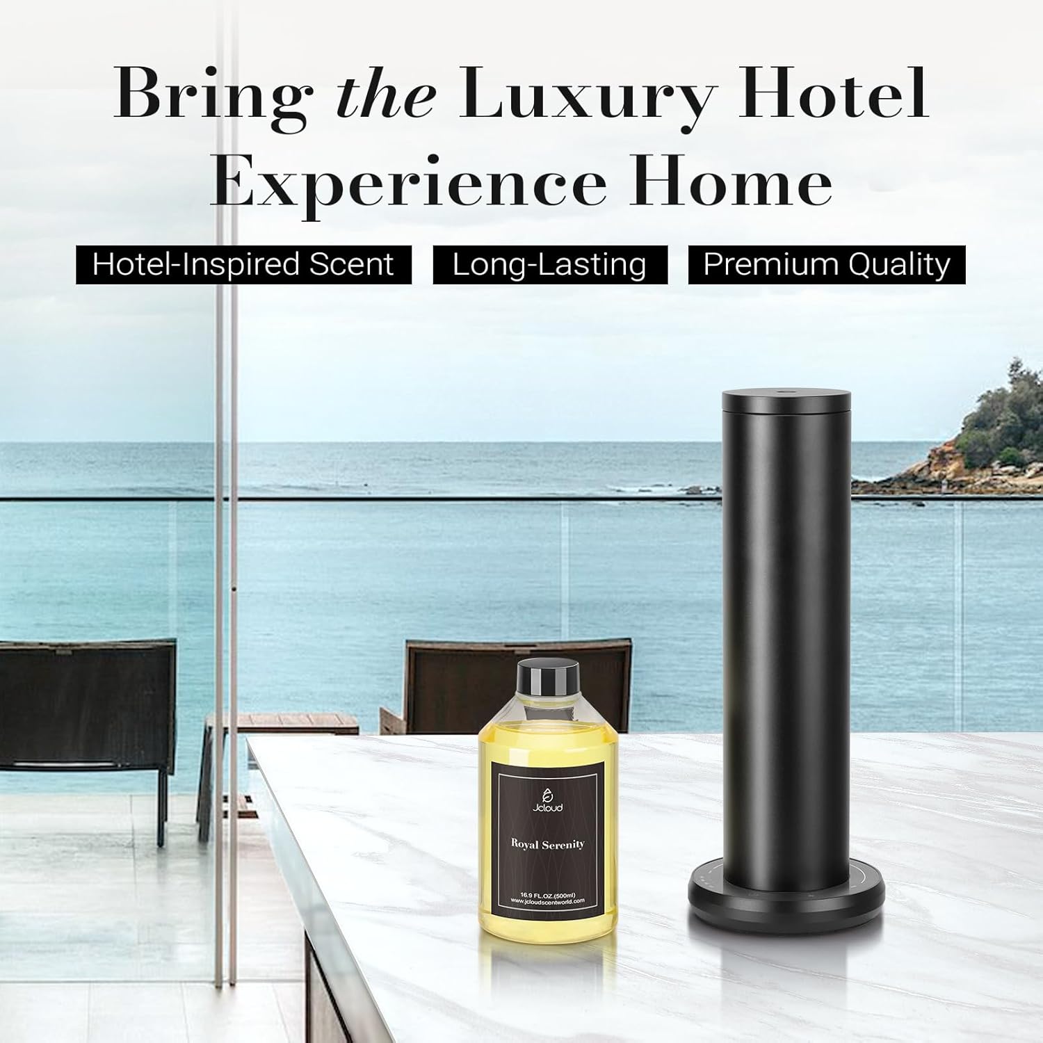 JCLOUD Hotel Diffuser Oil - 500mL Luxury Scent Refill