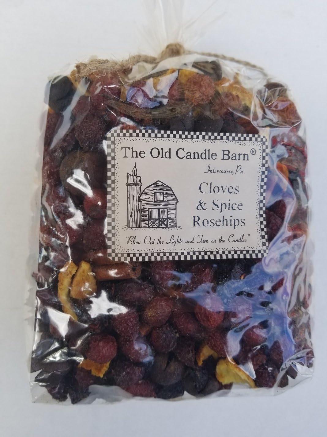 Old Candle Barn Cloves Spice Rosehips Potpourri Large Bag