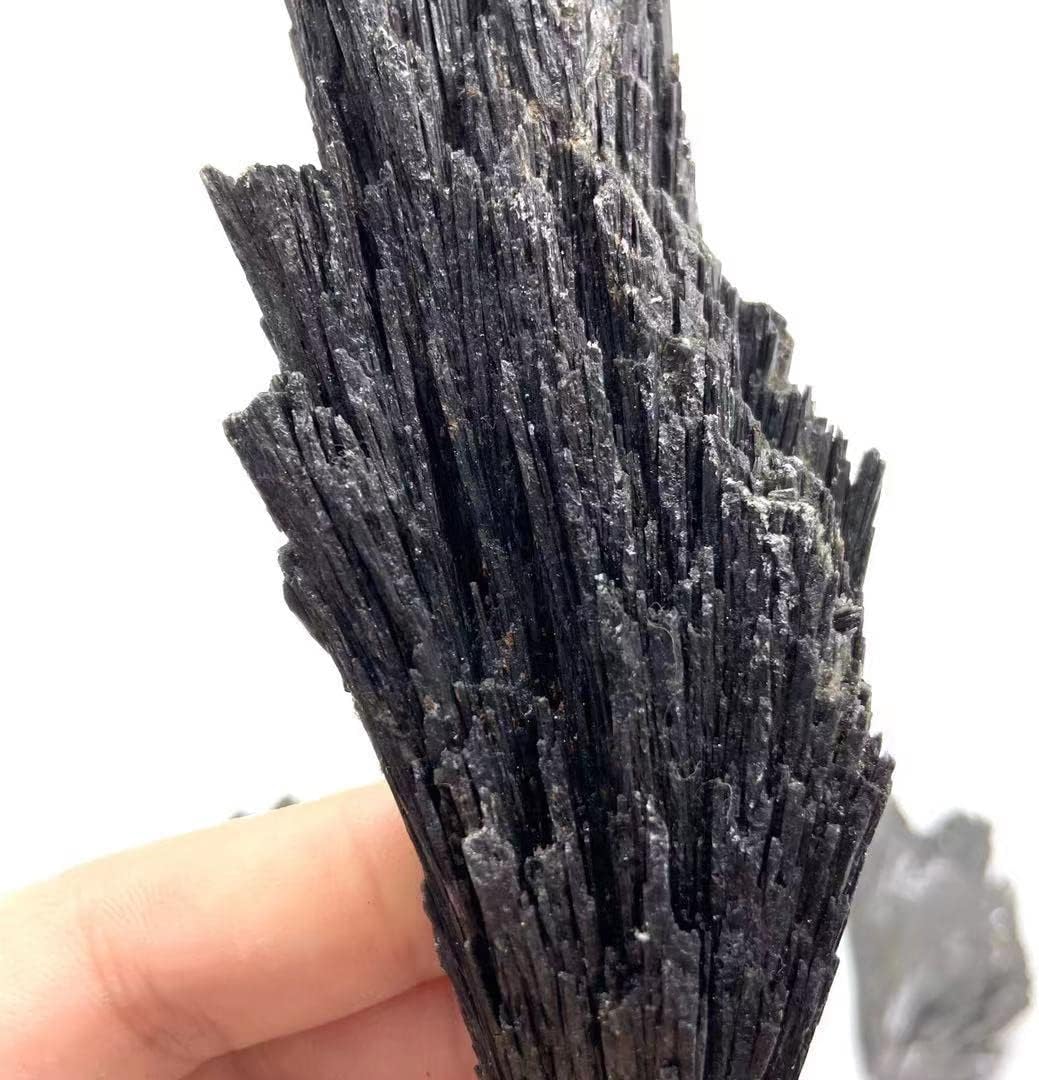 3pc Natural Crystal Black Kyanite Stones for Home Decoration