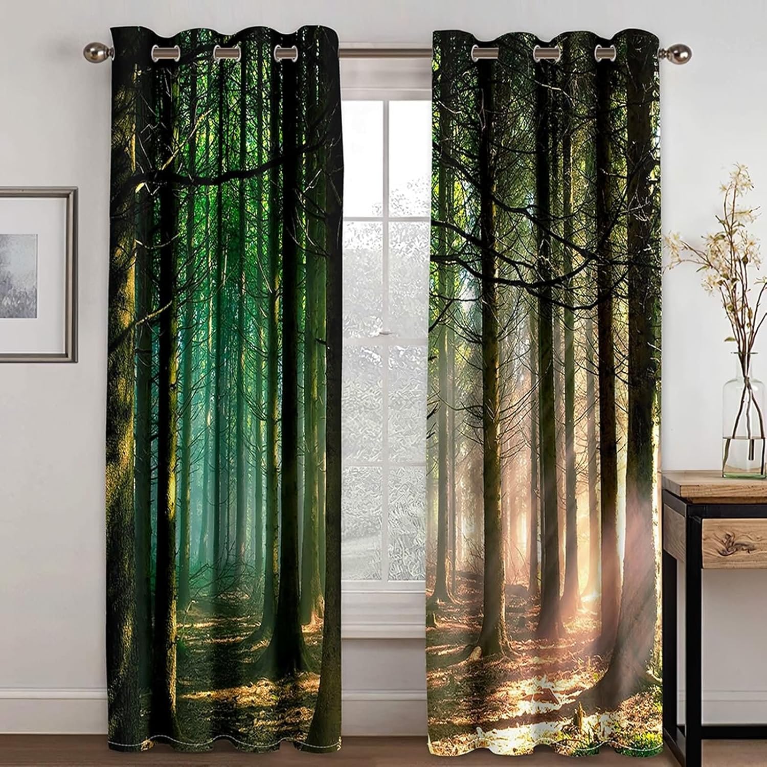 Homxi Blackout Thermal Curtains 2 Panels Set