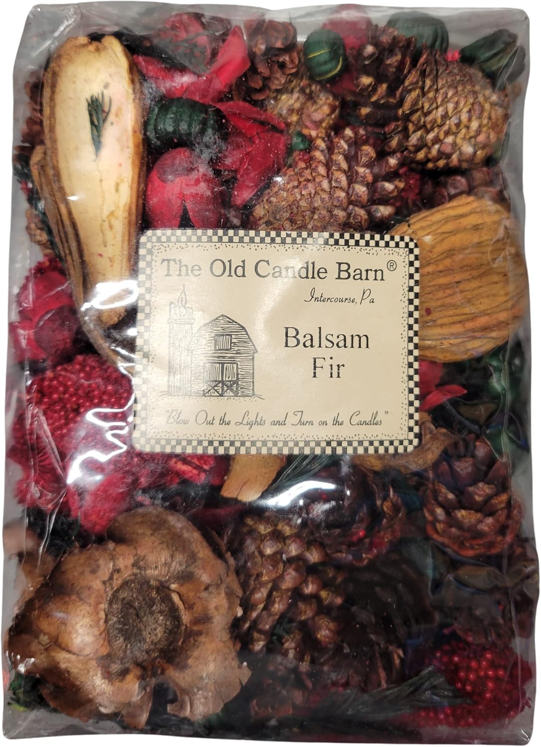 Balsam Fir Potpourri Large Bag - Holiday Decoration