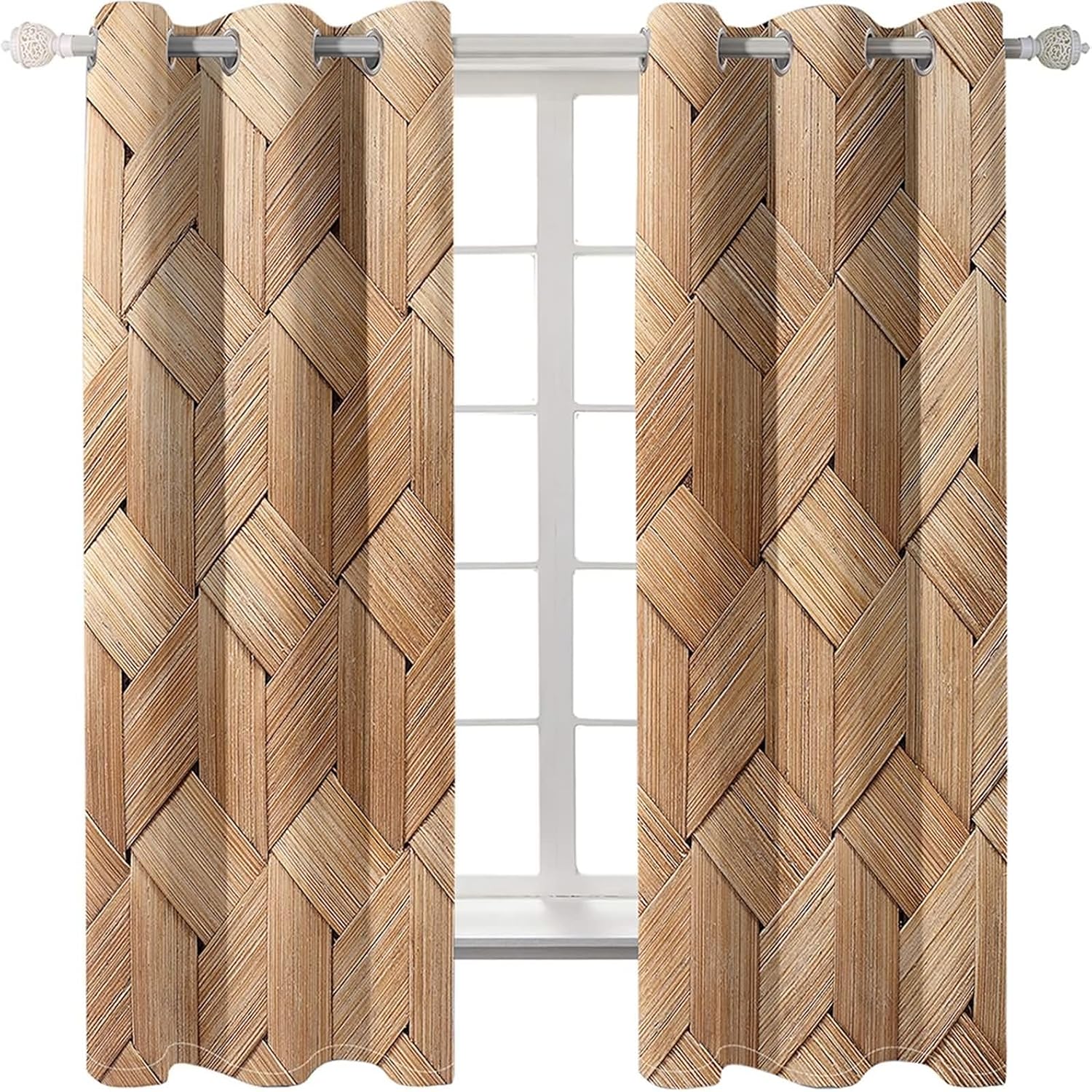 Blackout Curtains 2 Panel 60x84 Inches Grommet Style