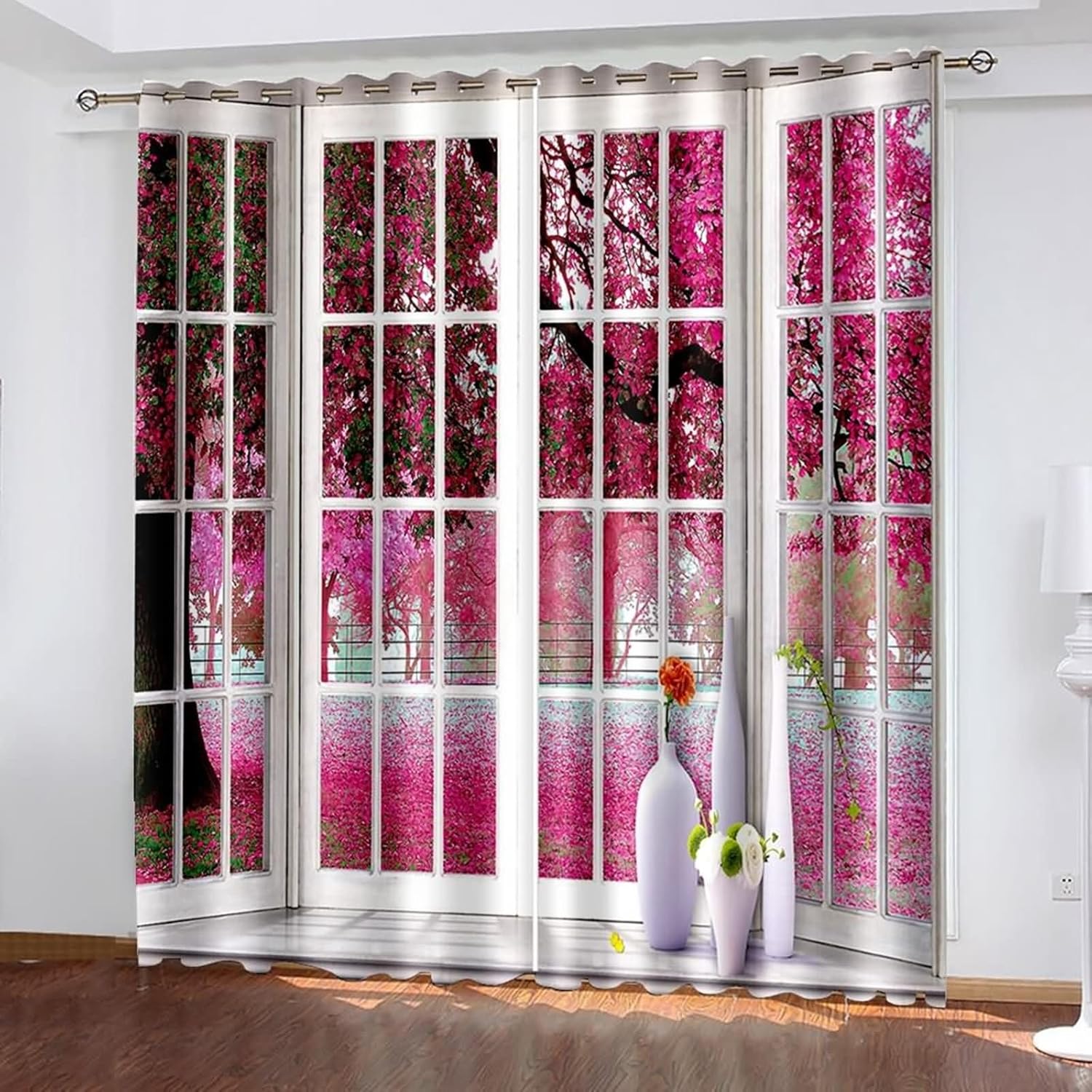 Homxi Blackout Curtain Panels Set of 2
