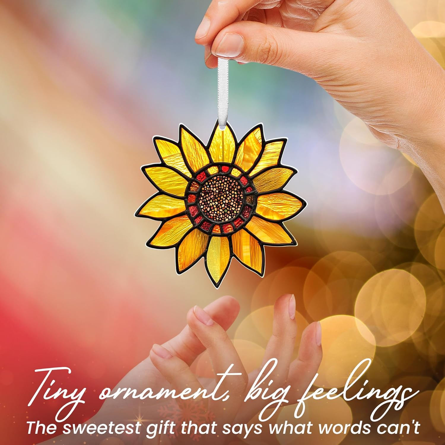 Sunflower Christmas Ornaments 2025 for Tree Decorations