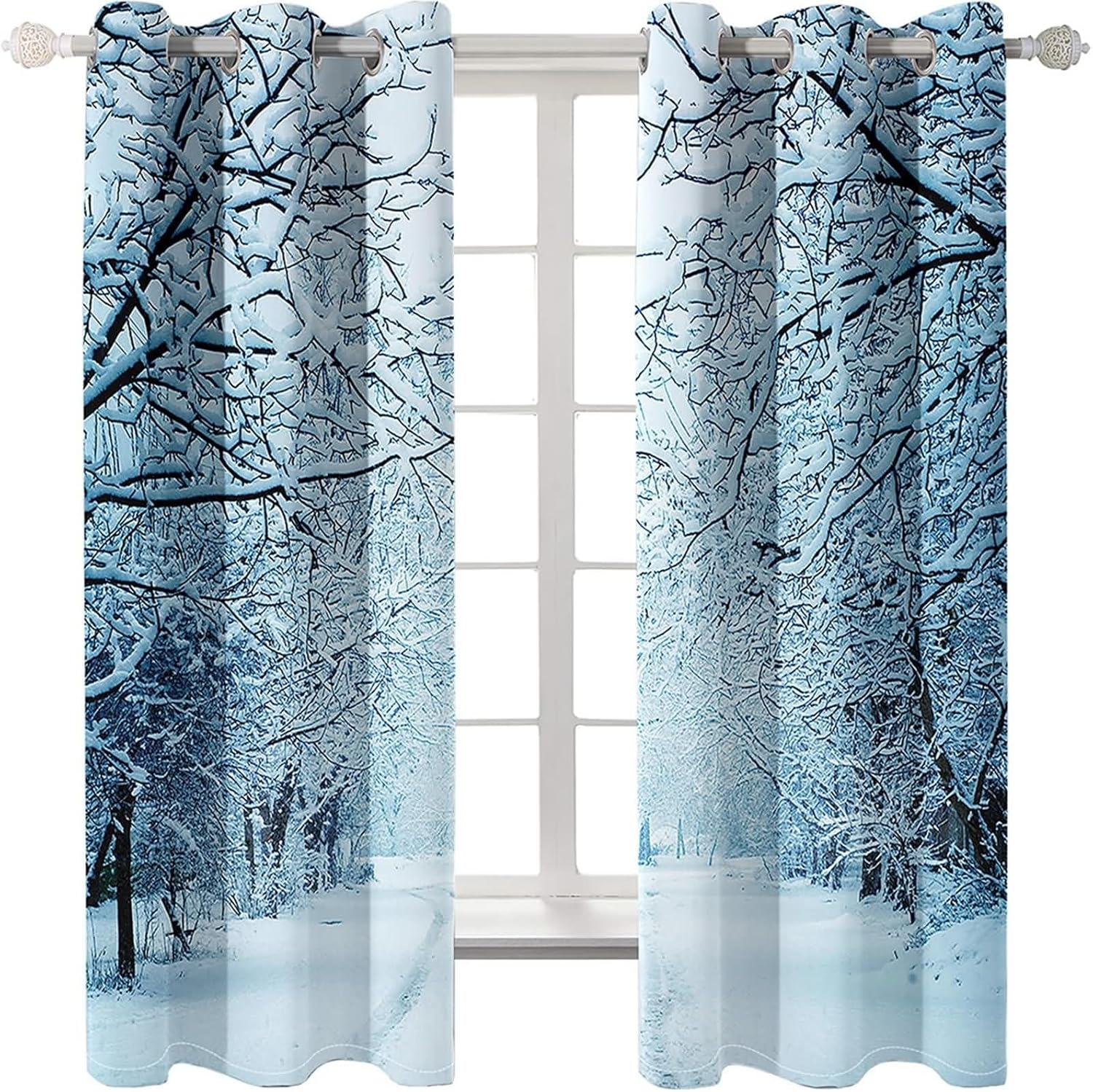 Homxi Blackout Curtains 2 Panels 60x84 Inches
