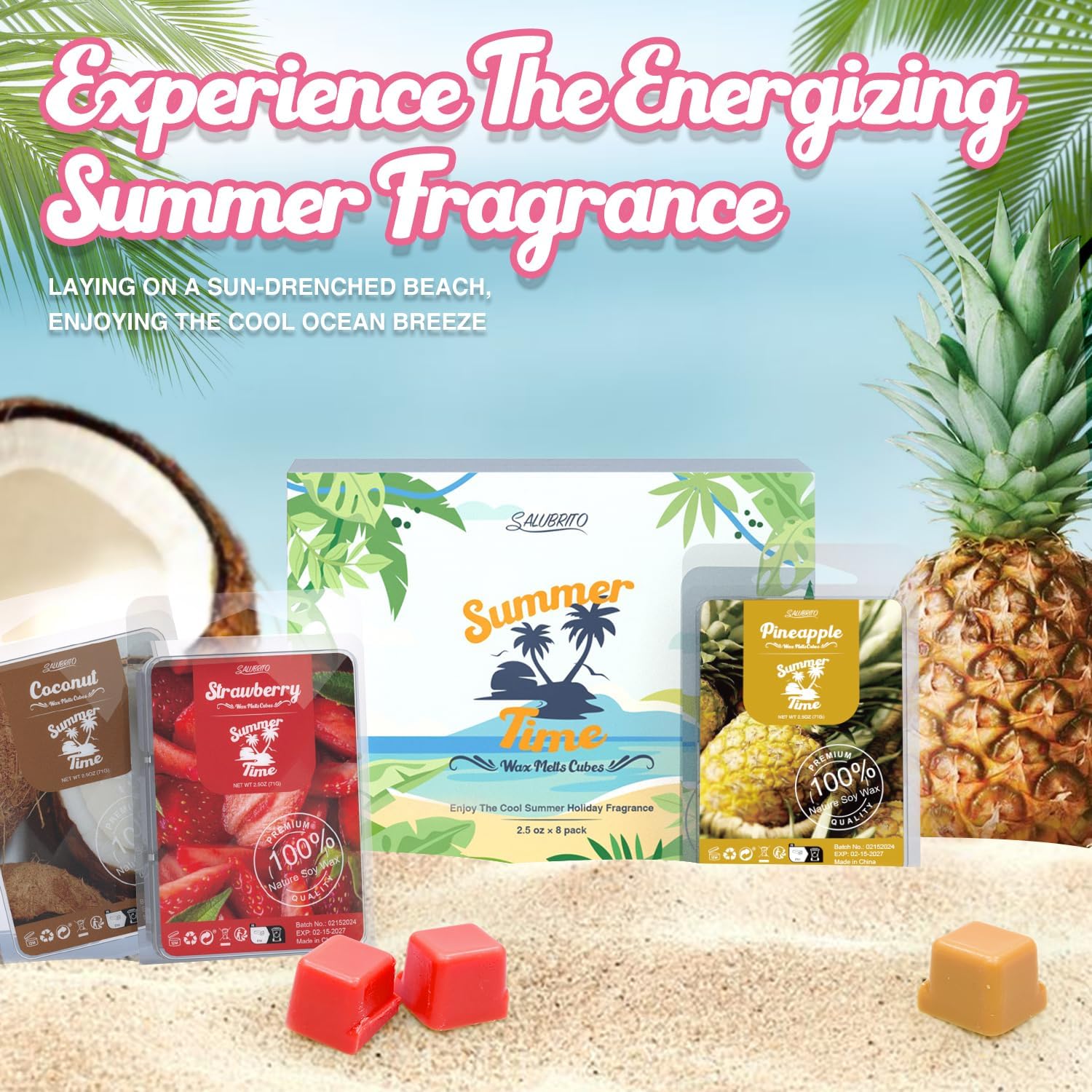 Salubrito Summer Scented Wax Melts Gift Set