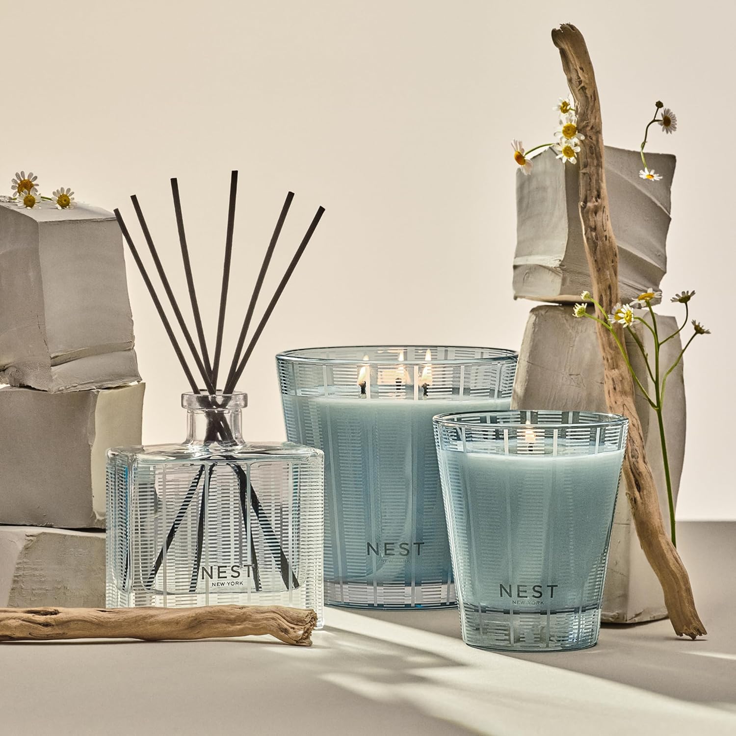 NEST New York Reed Diffuser Driftwood Chamomile 59 Fl Oz