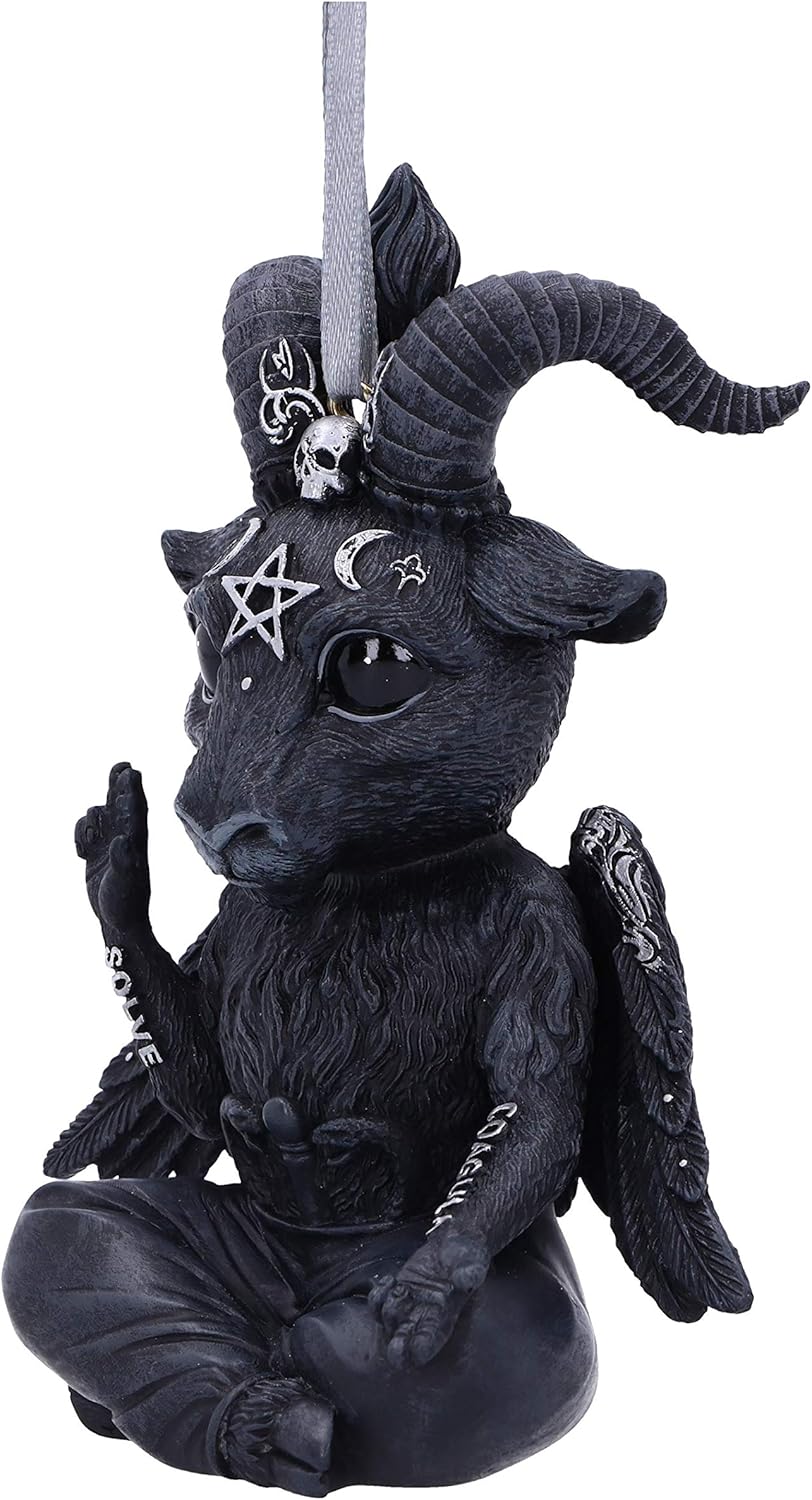 Nemesis Now Cult Cuties Baphoboo Hanging Ornament Black 11cm