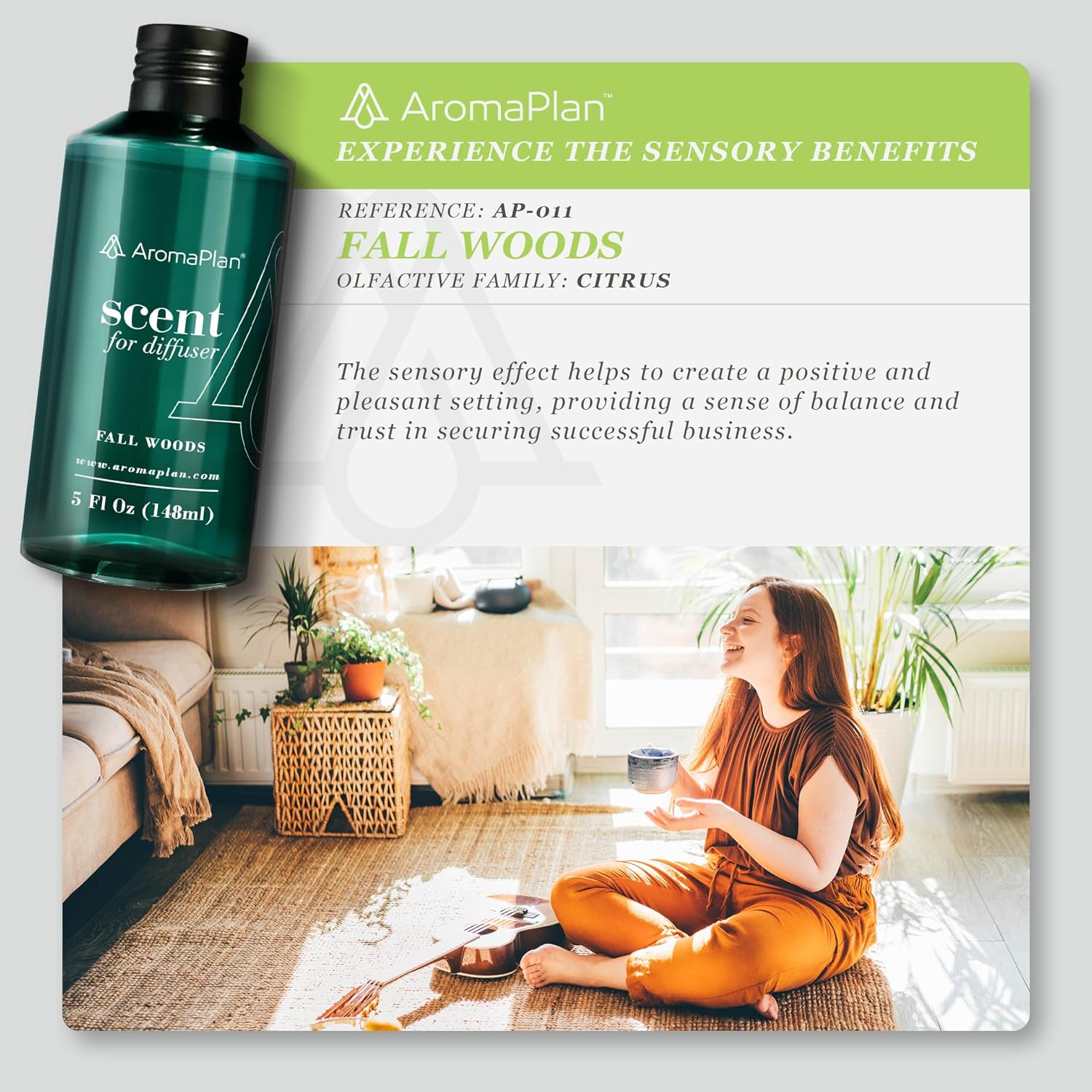 Aromaplan Fall Woods Hotel Diffuser Oil 5 Fl Oz