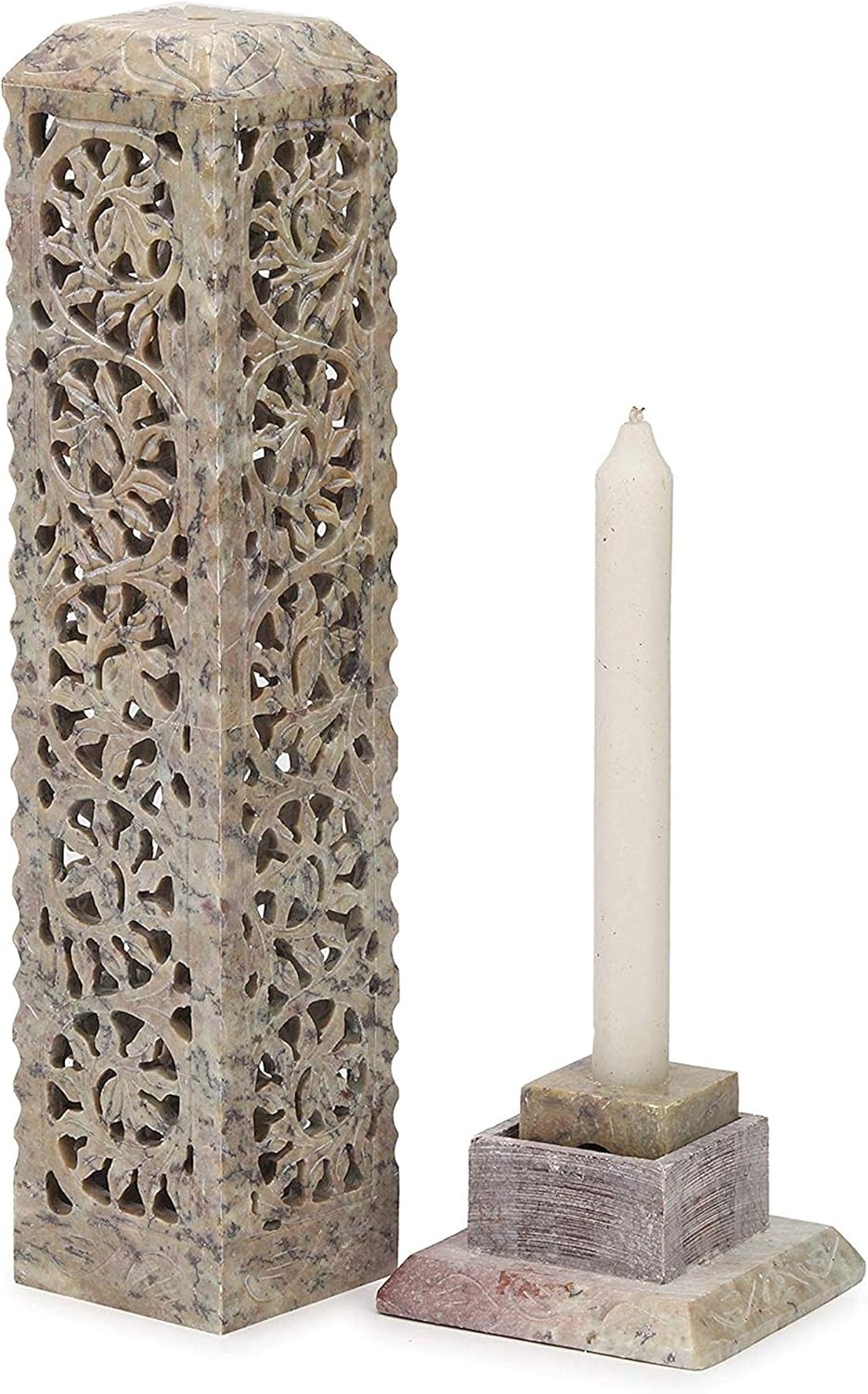 Carry Me Handmade Marble Soapstone Incense Holder