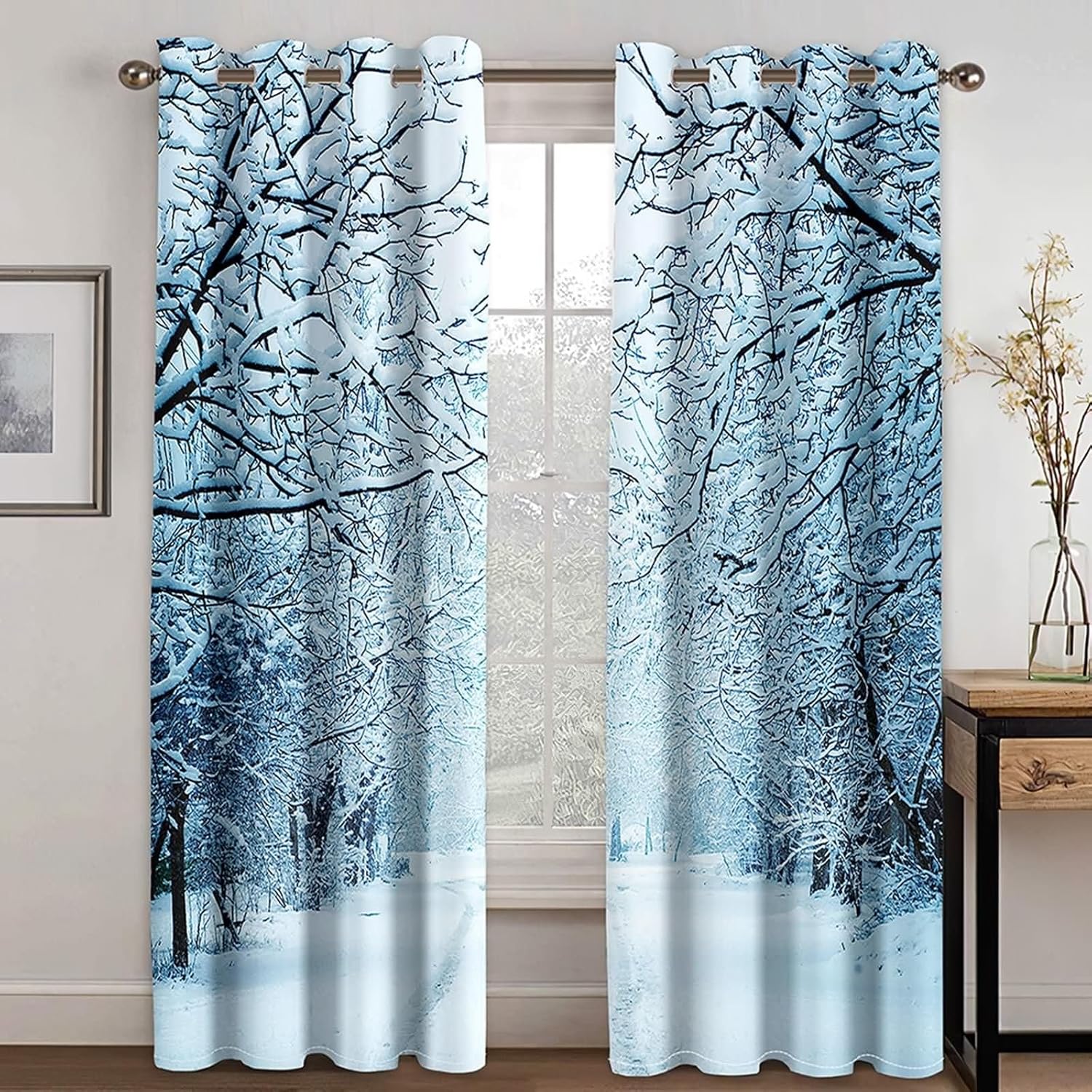 Homxi Blackout Curtains 2 Panels 60x84 Inches