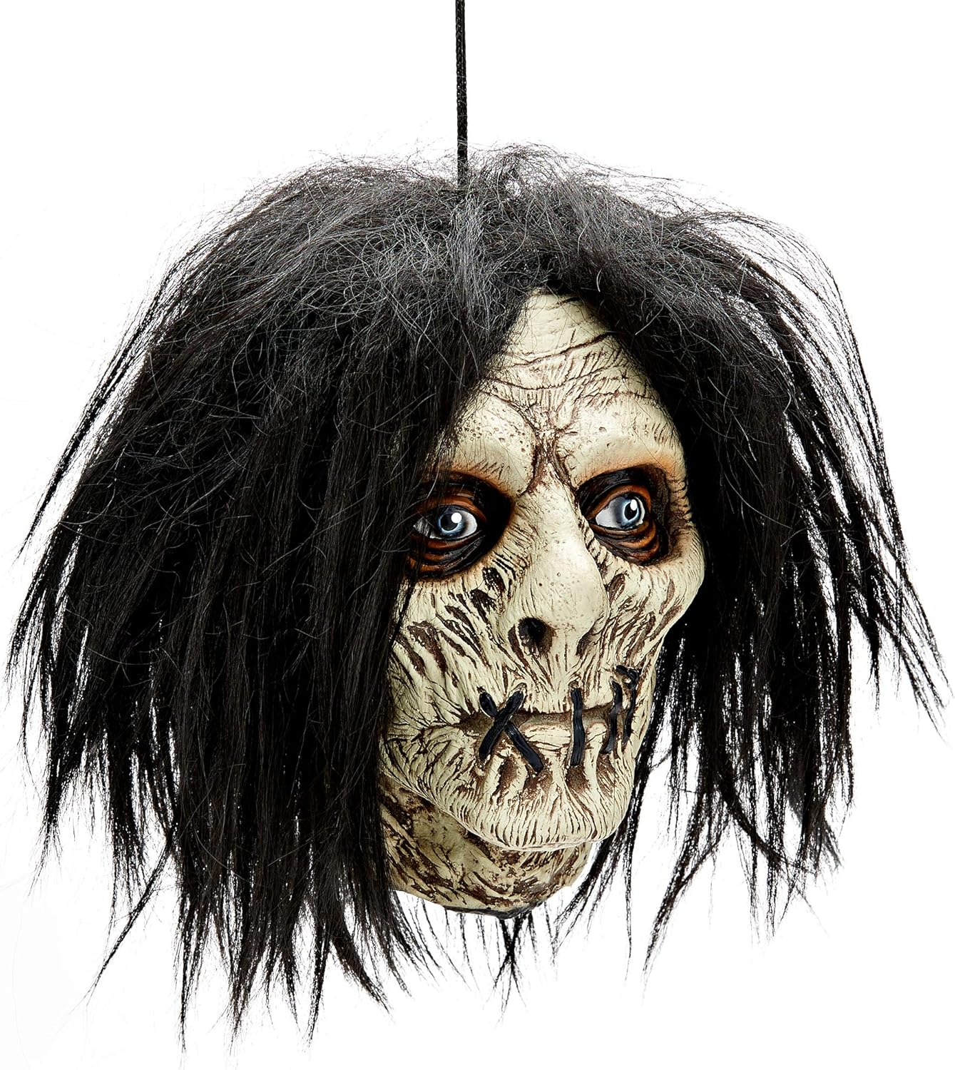 Spirit Halloween Hocus Pocus Billy Butcherson Hanging Head Decoration