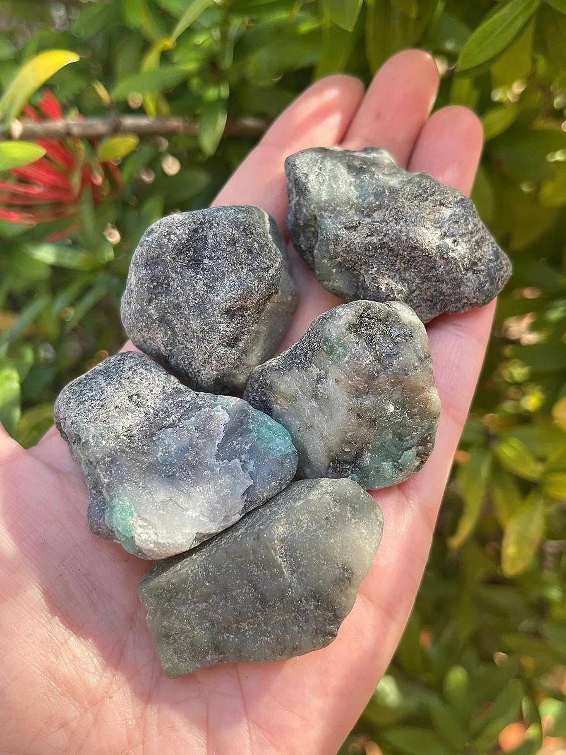 GAF Treasures 1 Pound Raw Emerald Stones